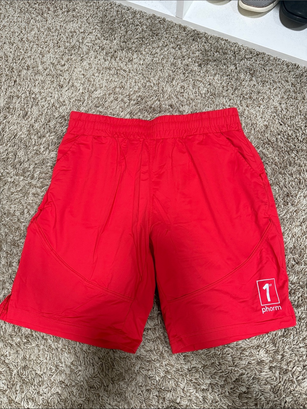 Phenix Red Athletic Men’s Shorts